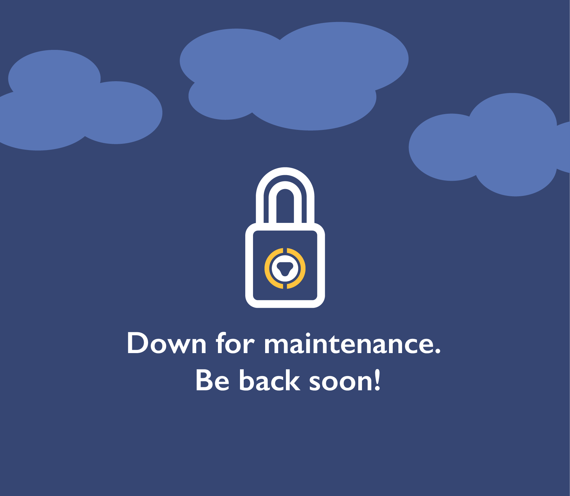 Down for Maintenance